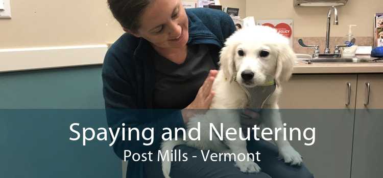 Spaying and Neutering Post Mills - Vermont